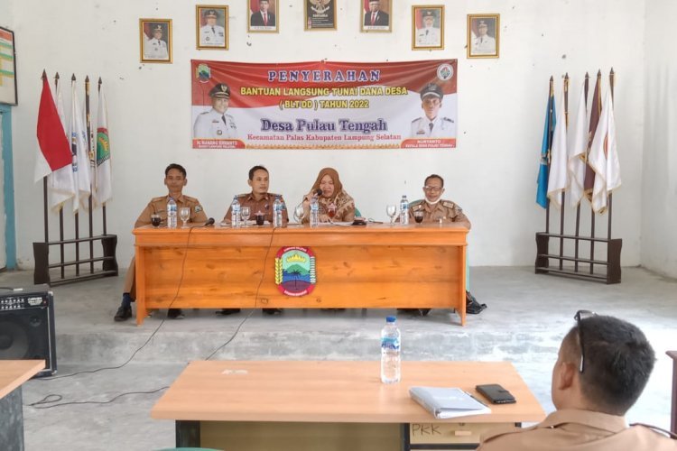 Arahan Camat Palas Ns. Rosalina., M.Kep