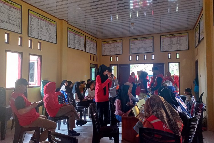 Pembinaan Posyandu Remaja di Desa Pematang Baru 