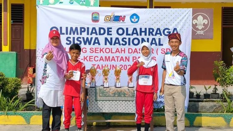Camat palas buka kegiatan Olimpiade Olahraga Siswa Nasiolan (O2SN) dikecamatan Palas.