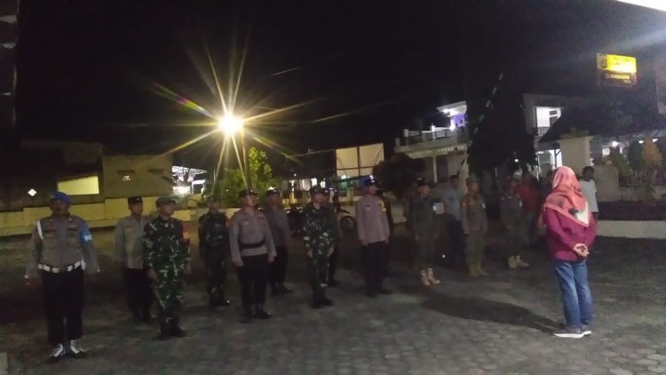 Pemerintah Kecamatan Palas bersama Polsek Palas, Koramil Serta Satpol PP BKO Kecamatan Palas lakukan Patroli keamanan Perayaan Idul Adha.