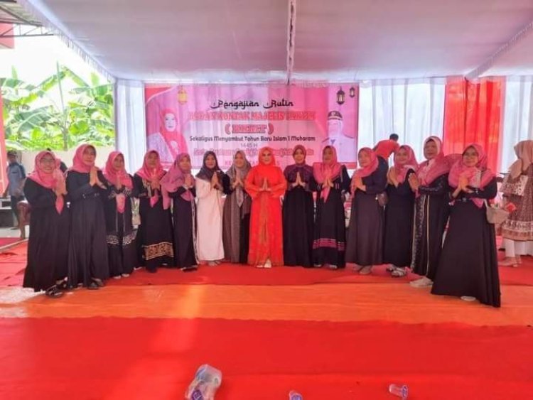 BKMT Kecamatan Palas adakan Pengajian bersama Masyarakat Memperingat 1 Muharram 1445 H.
