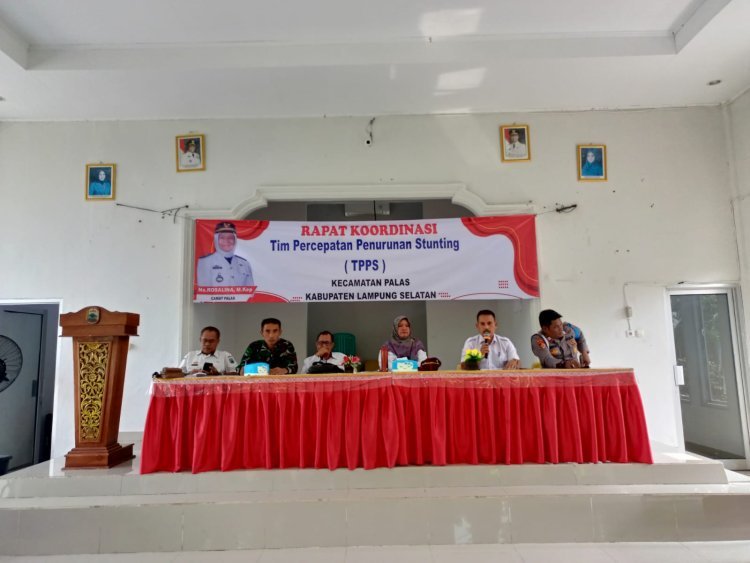 Tim Percepatan Penurunan Stunting Kecamatan Palas siapkan inovasi pendukung untuk Penurunan Stunting.