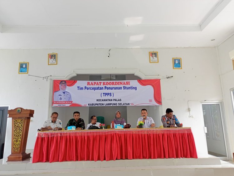 Tim Percepatan Penurunan Stunting Kecamatan Palas siapkan inovasi pendukung untuk Penurunan Stunting.